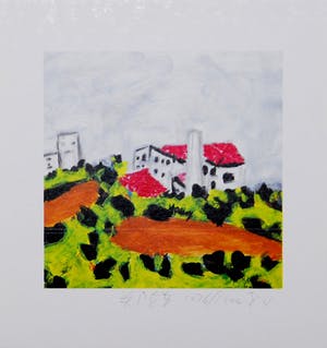 Gunda Oehm - e.a: collectie van zes handgesigneerde zeefdrukken: Diverse Composities kopen? Bied vanaf 29!
