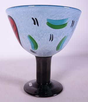 Ulrica Hydman-Vallien - Handgeschilderde glazen vaas voor Kosta Boda kopen? Bied vanaf 85!