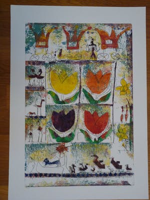 Lia van Leeuwen - Twee etsen zonder titel kopen? Bied vanaf 55!