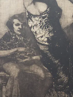 Frans Hogerwaard - Spaanse danseres. Gesigneerd. kopen? Bied vanaf 89!