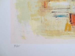 Nicole Schaap - Level du soleil + coucher du soleil (2 grote zeefdrukken) kopen? Bied vanaf 90!