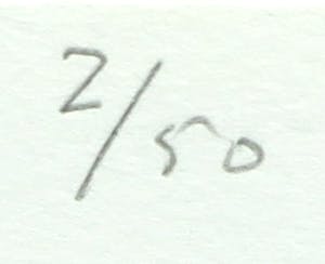 Evelyn Snoek - Ets, Zonder titel - Ingelijst (Groot) kopen? Bied vanaf 40!