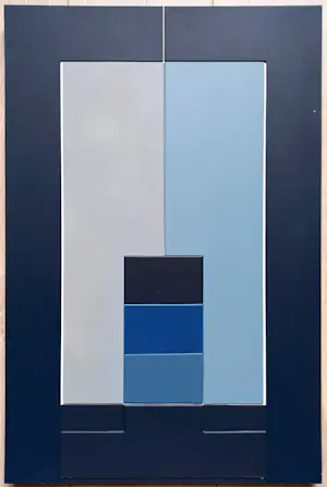 AcheterAntonia Lambelé - Aidyl, reliëf van acrylverf/staal op paneel? Enchérissez de 395!