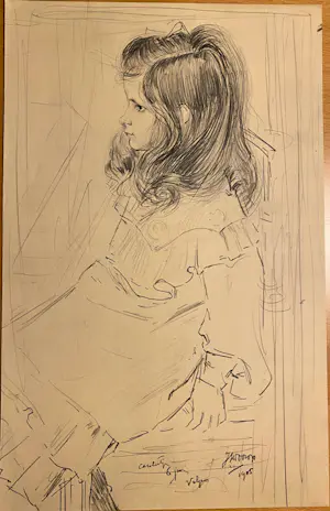 Jan Toorop - Vada Map: Zes tekeningen van Jan Toorop kopen? Bied vanaf 110!