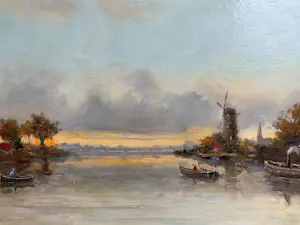 Jan Albers - Hollands polderlandschap kopen? Bied vanaf 75!