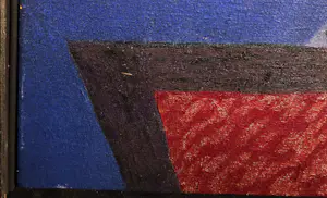 Maria Donker - Olieverf op doek, De koningin van de wankele wijsheid - Ingelijst (Groot) kopen? Bied vanaf 1!