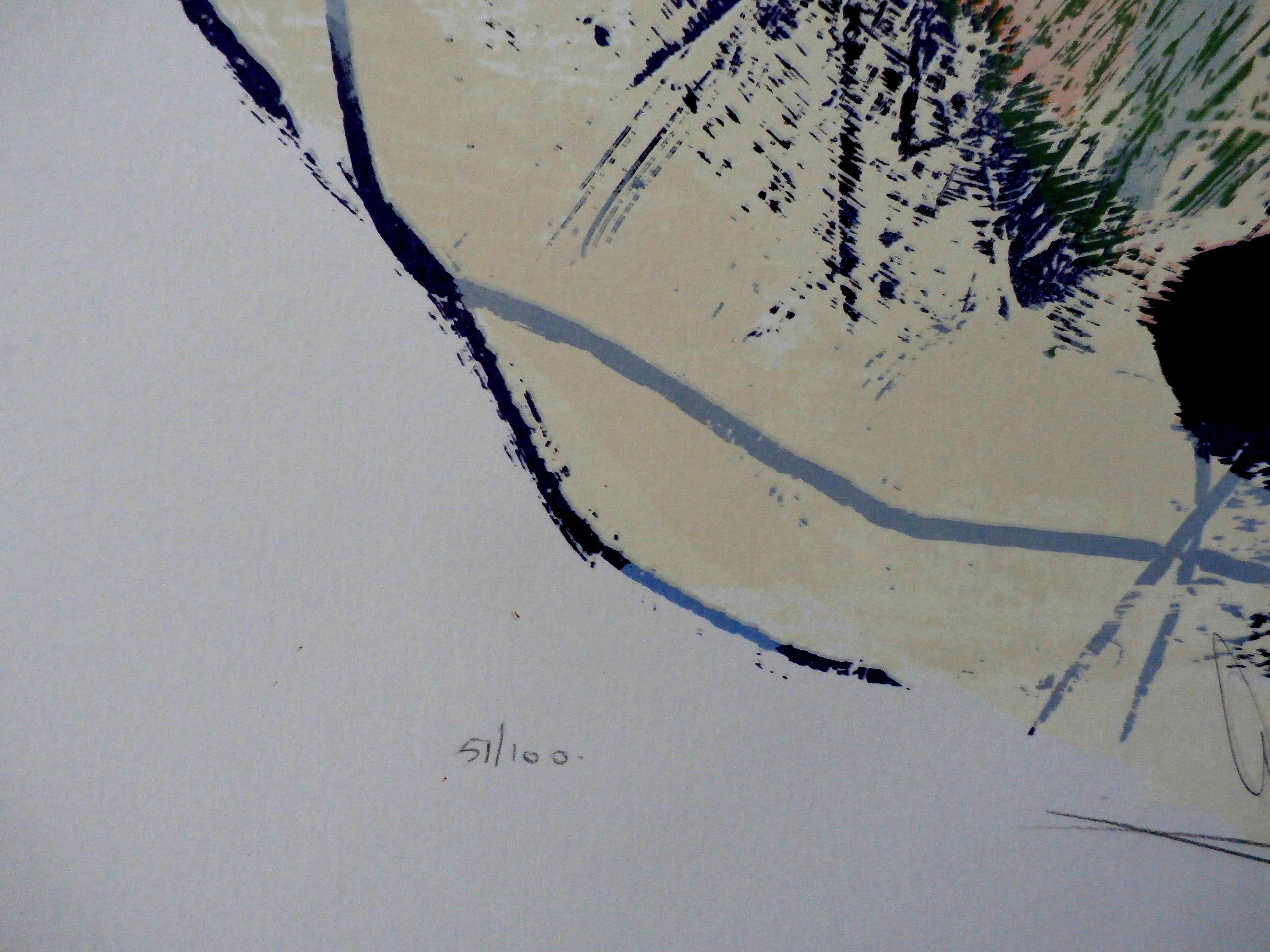 Arty Grimm - zeefdruk: abstract kopen? Bied vanaf 70!