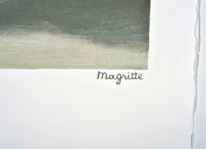 Rene Magritte - (naar) Le pays des miracles (1964), Lithografie kaufen? Bieten Sie von 550!