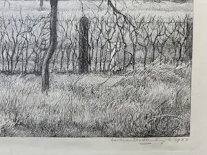 Aart van Dobbenburgh - Tuintje. 1932. kopen? Bied vanaf 20!