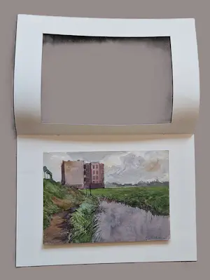 Willem Frederik Andrea - een omstreeks 1920 geschilderd Aquarel "landschap nabij Zaandam" kopen? Bied vanaf 62!