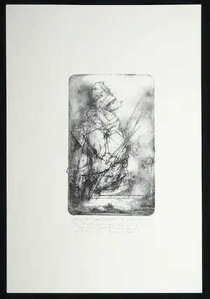 Dirkje Kuik - Litho, Zonder titel kopen? Bied vanaf 1!