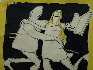 Sylvia Weve - Zeefdruk , Titel onbekend - 46 x 50 cm kopen? Bied vanaf 10!