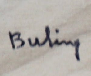 Herman Bieling - Pen tekening kopen? Bied vanaf 49!