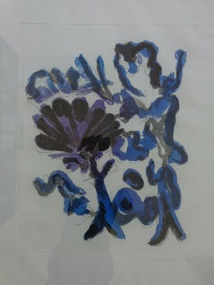 Jan Sierhuis - ABSTRACTIE / KLEURETS / 81x61cm / KADER / SIG / 1990 kopen? Bied vanaf 125!