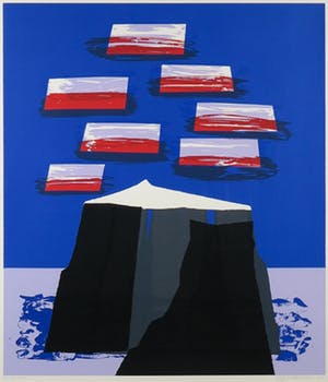 Gijs Keizer - Zeefdruk, Zonder titel - Ingelijst kopen? Bied vanaf 20!