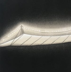 Jean Solombre - Prachtige ets aquatint uit 1978 - Gesigneerd - oplage 102/120 kopen? Bied vanaf 65!
