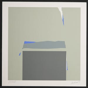 Hans Landsaat - Zeefdruk, Zonder titel kopen? Bied vanaf 1!