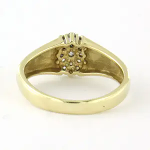 14k gouden ring met briljant geslepen diamant tot. 0.25ct – F/G - SI kopen? Bied vanaf 450!