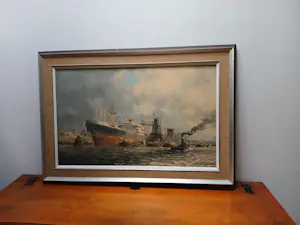 Marius de Jongere - Havengezicht Rotterdam kopen? Bied vanaf 975!