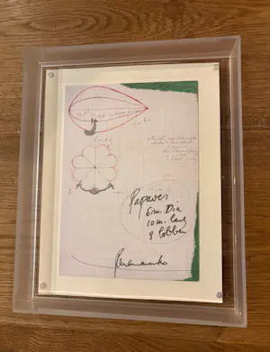 Panamarenko - Uitnodiging Antwerpse luchtschipbouw kopen? Bied vanaf 275!