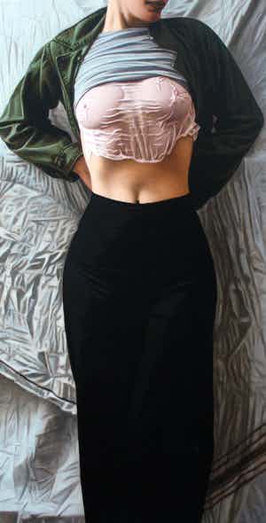 Willi Kissmer - Giclee: Het groene jasje - 2015 verkocht voor € 125!