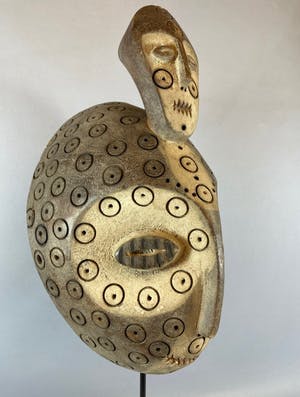 Lega - Oud tribal twin masker Congo kopen? Bied vanaf 1!