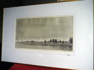 Riek Wesseling - Rivier -droge naald gravure- kopen? Bied vanaf 60!