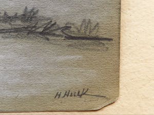 Hendrik Hulk - Winters landschap kopen? Bied vanaf 20!