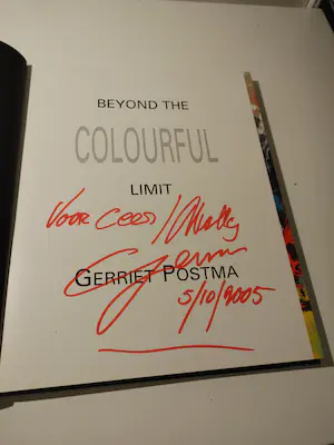 Gerriet Postma - Beyond the colourful limit kopen? Bied vanaf 50!