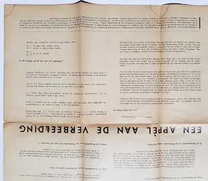 Aldo van Eyck - Een appèl aan de verbeelding, handgesigneerd manifest kopen? Bied vanaf 175!