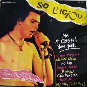 Sid Vicious - Live at CBGB's New York & Love Kills kopen? Bied vanaf 25!
