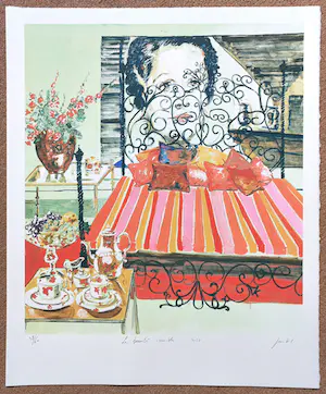Jan Van Imschoot - La beauté incessible, zeefdruk kopen? Bied vanaf 250!