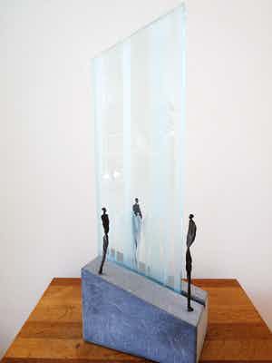 Franz Josef Vanck - Jubileumobject (3 figuren) verkocht voor € 225!