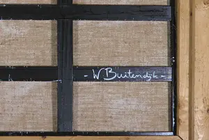 Wim Buitendijk - Acryl op doek, NAP 6 - Ingelijst (Zeer groot) kopen? Bied vanaf 1!