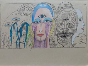 Ernst Vijlbrief - LOT VAN 2 WERKEN / ORIGINEEL WERK / 21x30cm + 21x17cm kopen? Bied vanaf 30!