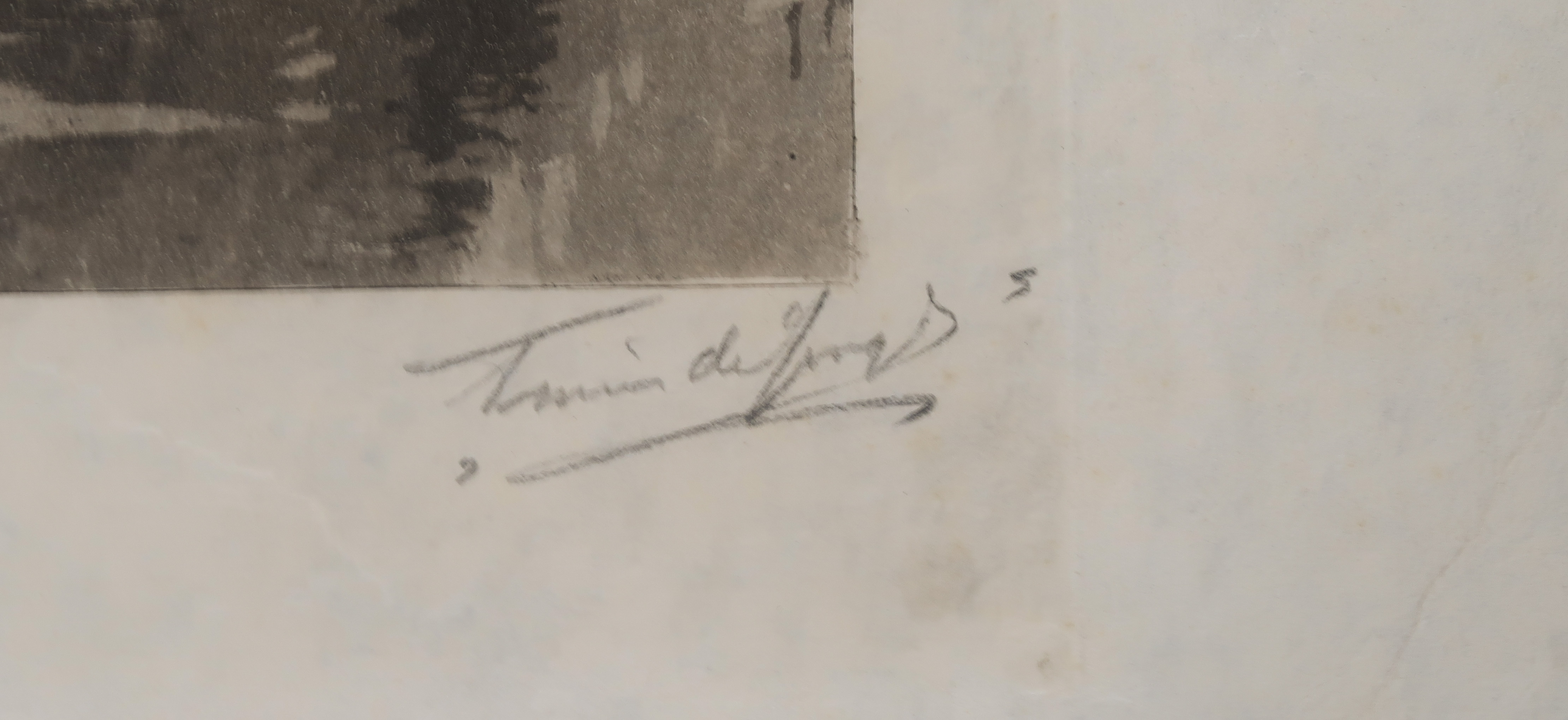 Tinus de Jongh - Ets, Lange Brugsteeg Amsterdam  kopen? Bied vanaf 35!