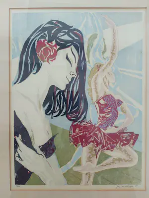 Jan Asselbergs - Litho van Jan Asselbergs kopen? Bied vanaf 80!