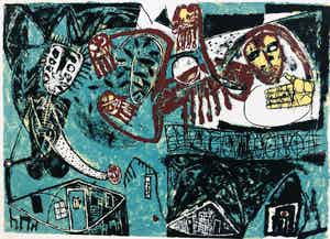 Rik van Iersel - zonder titel verkocht voor € 85!