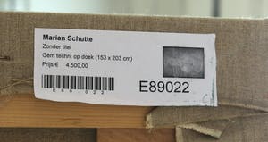 Marian Schutte - Gemengde techniek op doek, Zonder titel (Zeer groot) kopen? Bied vanaf 200!