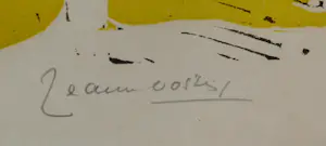 Jeanne Bieruma Oosting - Ingelijste houtsnede: naakte dames kopen? Bied vanaf 395!