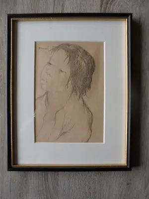 Gabriëlle Ferrand - 2 Pentekening, kopen? Bied vanaf 45!