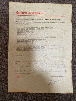 Robert Desmarets - avondgloren kopen? Bied vanaf 95!