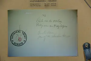 Dirk de Herder - Foto, Amsterdam vanaf de Westertoren - Ingelijst kopen? Bied vanaf 250!