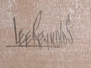 Lee Reynolds Burr - Olieverf op doek, Stilleven met aardewerk - Ingelijst (Groot) kopen? Bied vanaf 50!