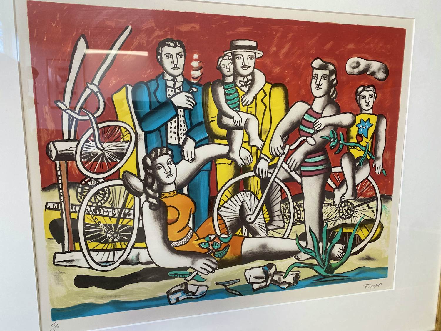 Fernand Leger、LA MANNEQUIN AU DAMIER Le mannequin au damier par Fernand Léger sur artnet