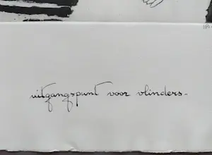 Buy Ans Wortel - uitgangspunt voor vlinders - gesigneerde ets? Bid from 69!