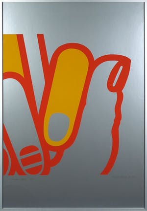 Marte Roling - Zeefdruk, Handen 29 C - Ingelijst kopen? Bied vanaf 1!