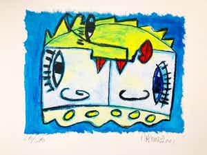 Hannes Kuiper - zonder titel verkocht voor € 35!