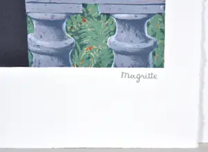 Rene Magritte - (naar), Le bouquet tout fait, Lithografie, 77,5x57,5 cm kopen? Bied vanaf 550!