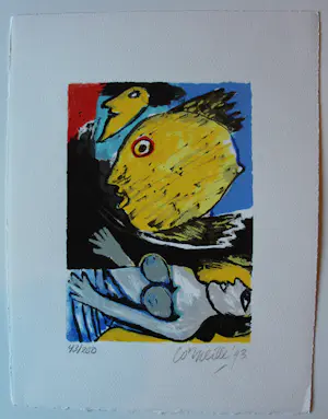 Corneille - Litho: memoires de Bali - 1993 kopen? Bied vanaf 225!